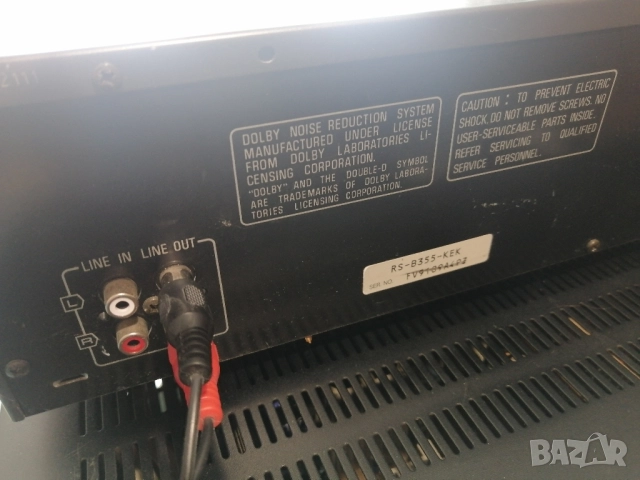 TECHNICS RS-B355 касетен дек, снимка 8 - Декове - 51662047