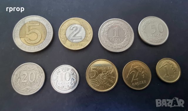 Полша . Полски злоти. Лот . 9 бройки., снимка 2 - Нумизматика и бонистика - 38447170