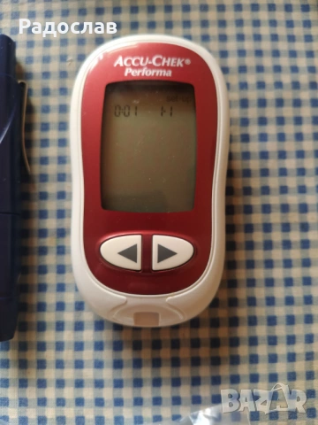 глюкомер ACCU - CHEK , снимка 3 - Уреди за диагностика - 54093572