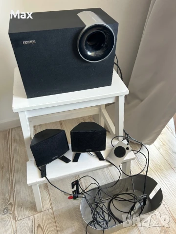 Edifier M1380 – 2.1 аудио система с мощен бас