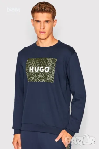 Оригинална мъжка блуза Hugo Dalker Sweatshirt размер М, снимка 1 - Спортни дрехи, екипи - 49212767