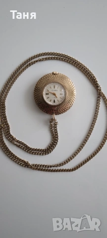 Часовник медальон, снимка 2 - Дамски - 54008783