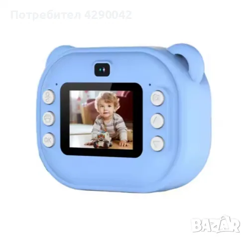 Детска моментална камера HD 1080p – Идеалният подарък за малките творци