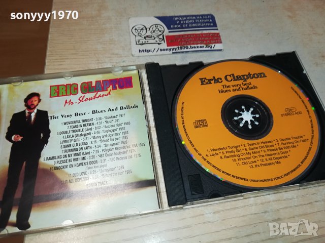 ERIC CLAPTON-ORIGINAL CD 1502240829, снимка 4 - CD дискове - 44302343