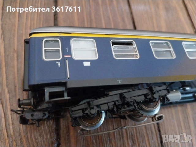 ЖП модел на вагон Marklin 4052 железница, снимка 9 - Колекции - 54017173