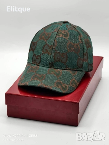 шапка с козирка fendi Gucci , снимка 8 - Шапки - 53289087