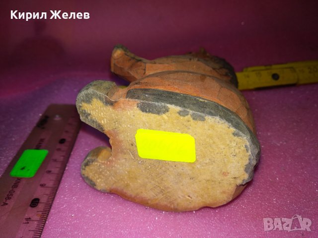 СТАРА КОЛЕКЦИОНАРСКА ДЪРВЕНА ФИГУРКА КОНЧЕ РЪЧНА ИЗРАБОТКА 42846, снимка 14 - Статуетки - 44314134