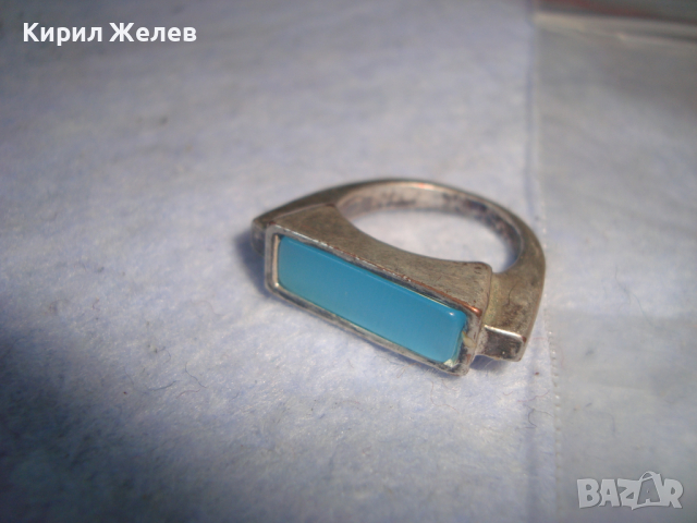 ДЕБЕЛО ПОСРЕБРЕН РЕТРО ВИНТИДЖ АРТ МЕДЕН СКЪПОЦЕНЕН ПРЪСТЕН 15515, снимка 3 - Пръстени - 36377808