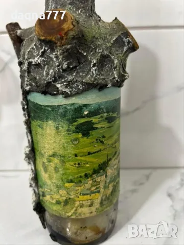 Старо декорирано шише За истински ценители, колекционери, снимка 2 - Антикварни и старинни предмети - 49605601