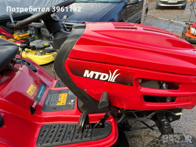 Тракторна косачка MTD Briggs 17.5 hp, снимка 4 - Градинска техника - 54144458