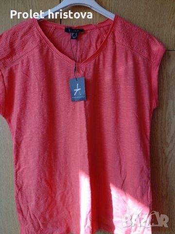 Нова, памучна блуза, снимка 1 - Тениски - 40228683