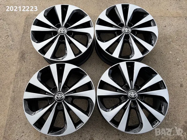 4 броя алуминиеви джанти за Toyota Auris,Corolla,Camry,Prius 17, снимка 4 - Гуми и джанти - 56199850