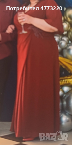 Продавам официална червена рокля, снимка 2 - Рокли - 53928606