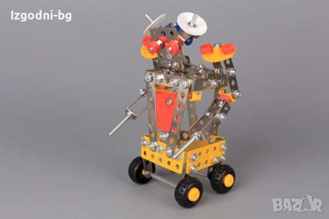 Метален конструктор от два робота, снимка 4 - Конструктори - 42087326