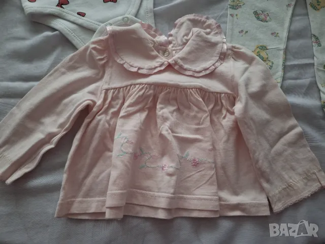 Дрешки за бебе момиче. Размер 0-3м, 3-6м, снимка 7 - Комплекти за бебе - 49689216