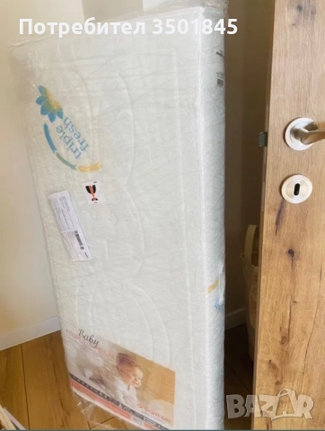 Нов Бебешки матрак  Baby Triple Fresh + подарък възглавница 