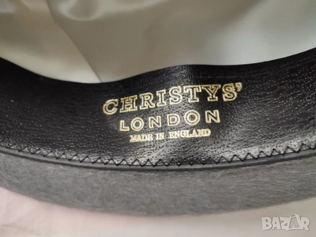 винтидж мека шапка Christys London made in england, снимка 3 - Шапки - 50372943