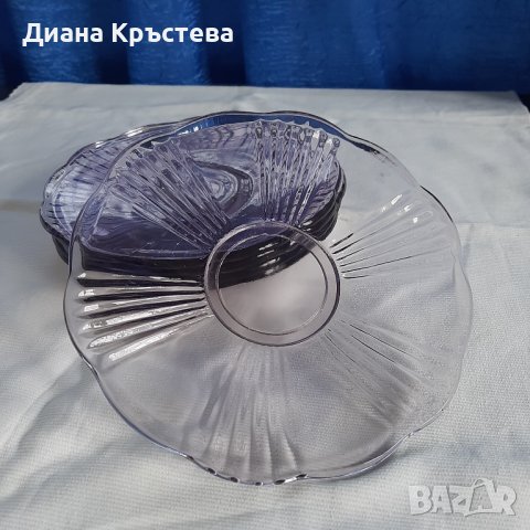 Стъклени купички, чинийки и чаши - най-различни, снимка 12 - Други - 39973510