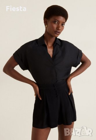 Mango Къс панталон Bow размер S