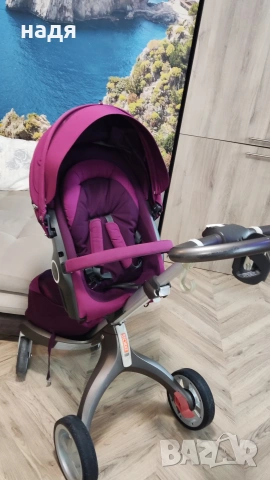 Детска количка Stokke xplory , снимка 2 - Детски колички - 52856297