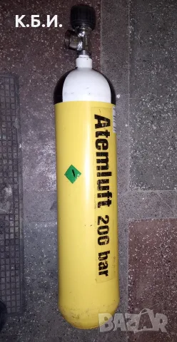 Продавам 4 броя стоманени бутилки Dräge - 4L - 4,5kg tara - 200 BAR - атмосфери работно налягане , снимка 15 - Въздушно оръжие - 55933374