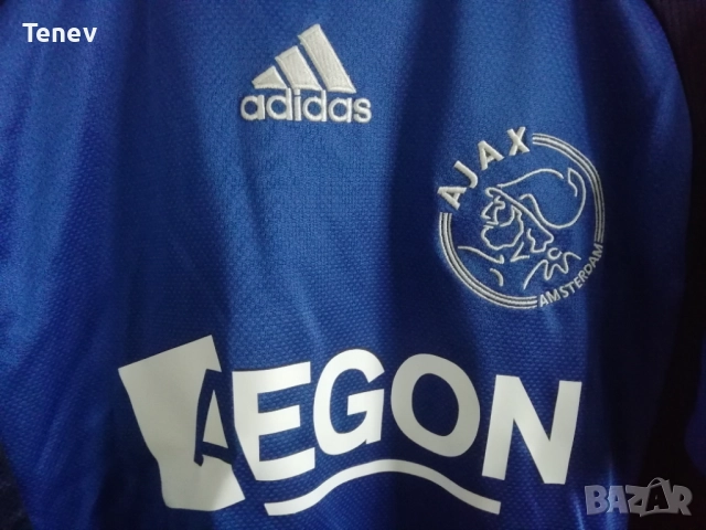 Ajax Suarez 2008 2009 Away Adidas оригинална тениска фланелка Аякс Луис Суарез екип , снимка 6 - Тениски - 52883880