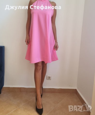 50% Нова розова рокля. Разпродажба от магазин!, снимка 1