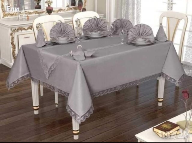 Луксозни комплекти за маса , снимка 5 - Покривки за маси - 38901813