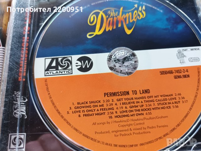 The DARKNESS, снимка 6 - CD дискове - 36913003