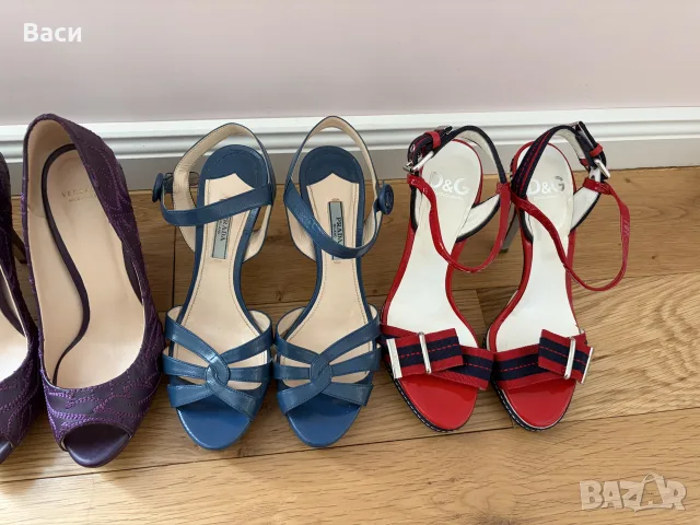 Prada Versace D&G Max&Co Luciano Padovan оригинални обувки, снимка 3 - Дамски обувки на ток - 56039754