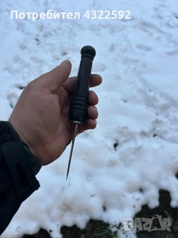 Нож за Дране от Дамаск, снимка 3 - Ножове - 53326609