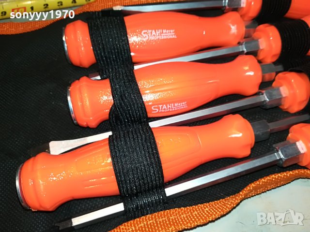 STAHL MAYER PROFESSIONAL-УДАРНИ ОТВЕРТКИ 0109221643, снимка 4 - Отвертки - 37869645
