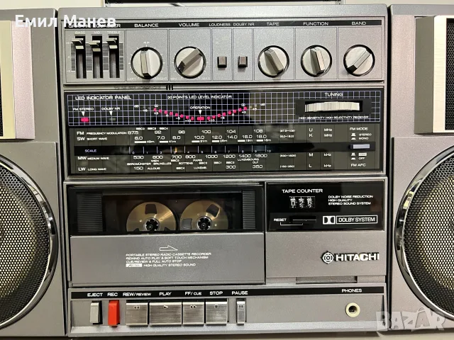 Hitachi TRK 9100EZ, снимка 5 - Радиокасетофони, транзистори - 56483994