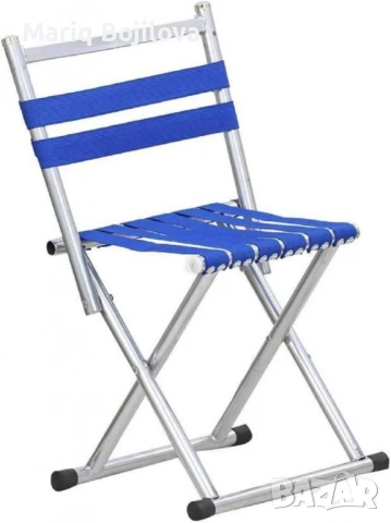 Сгъваем стол за градината, риболов или за къмпинг Размер: 30х30х70 см., снимка 1