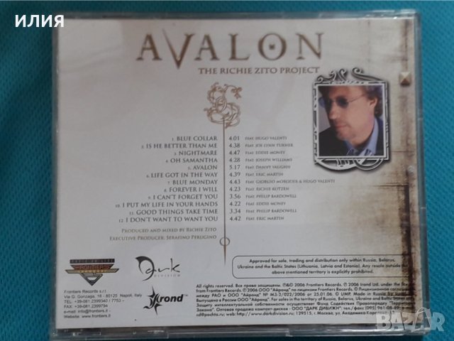 The Richie Zito Project – 2006 - Avalon (Hard Rock), снимка 6 - CD дискове - 42924946