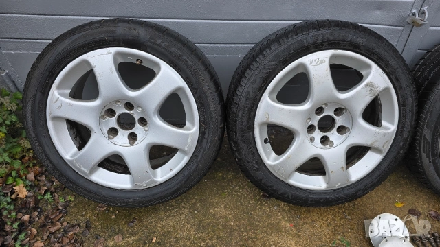 Peugeot / Citroen 5 броя джанти 17 цола 5х108 с болтове Пежо Ситроен, снимка 2 - Гуми и джанти - 53067863