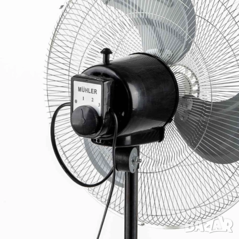 Вентилатор на стойка 18''Muhler FM-8138D 3в1, 70W, индустриален, на стойка, стена, под, снимка 8 - Друга електроника - 52112834