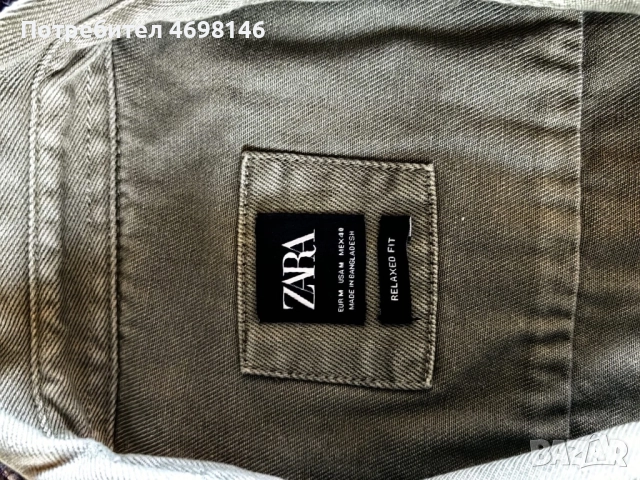 Чисто нова мъжка риза Zara М-размер, снимка 2 - Ризи - 52960905