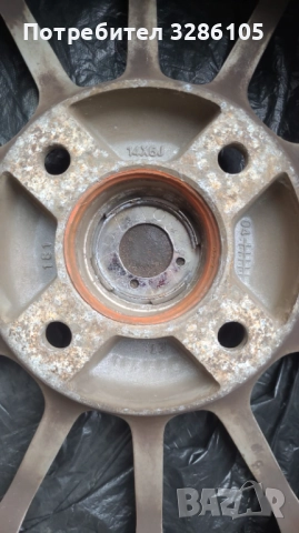 алуминиеви джанти с летни гуми -14 цола