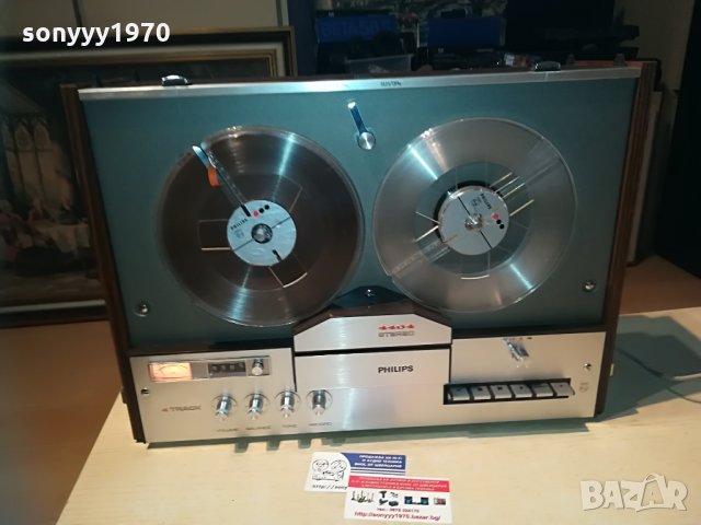 PHILIPS-4404/22 STEREO-РЕТРО РОЛКА, снимка 2 - Ресийвъри, усилватели, смесителни пултове - 29110210