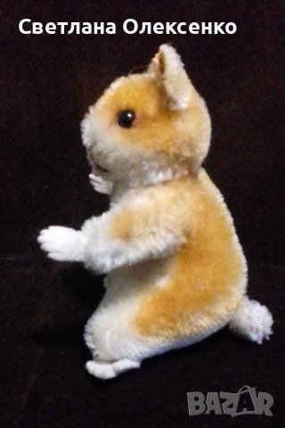 Колекционерска мека играчка Steiff Hamster Goldy , снимка 14 - Колекции - 37743126