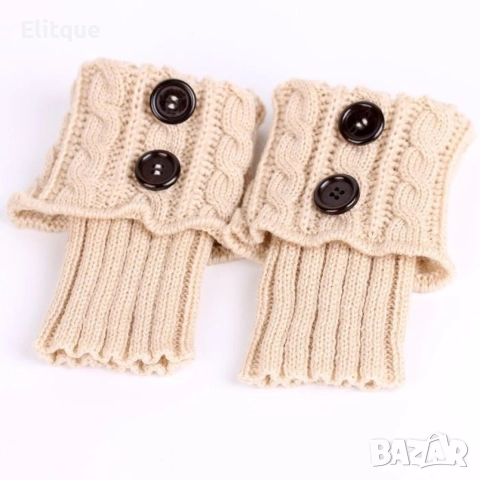 Дамски вълнени плетени гети без пръсти, различни цветове, снимка 16 - Други - 52644571