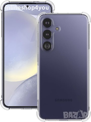 Прозрачен Силиконов Удароустойчив Кейс за Samsung Galaxy S24 Ultra | S24+ | S24, снимка 8 - Калъфи, кейсове - 44258849