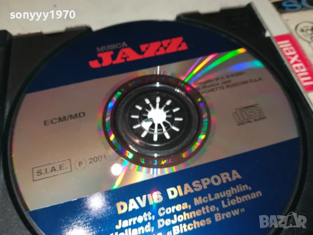 DAVIS DIASPORA JAZZ ORIGINAL CD 2207251032, снимка 5 - CD дискове - 51101091