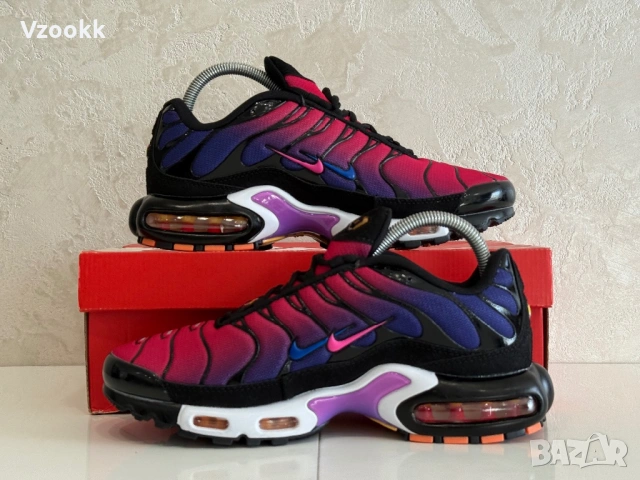 Маратонки Nike Air Max Plus x Barcelona | 43 номер, снимка 2 - Спортни обувки - 53164181
