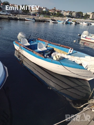 Лодка -ял 4+двигател Хонда 25 к.с. , снимка 7 - Въдици - 51376829