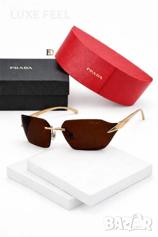 Prada ⚜️ Дамски Слънчеви Очила , снимка 8 - Слънчеви и диоптрични очила - 54282708