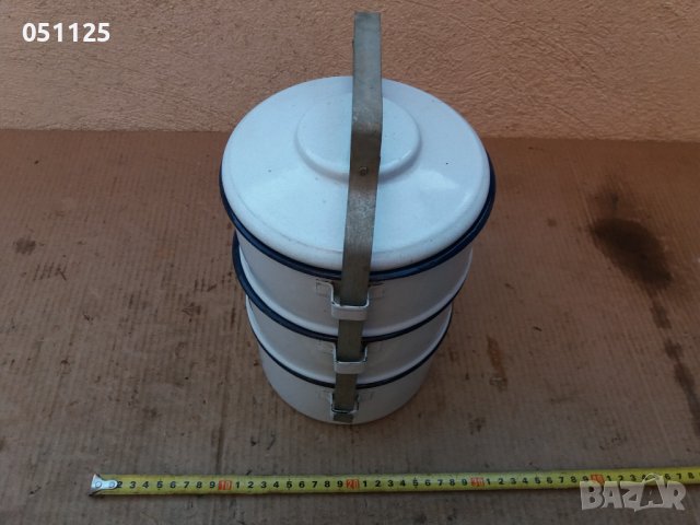 емайлиран соц. сефертас , снимка 9 - Антикварни и старинни предмети - 37647419