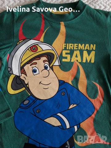 Детска  блузка  с картинка fireman, р--р 116,за 5-6год.момче., снимка 7 - Детски Блузи и туники - 31951660