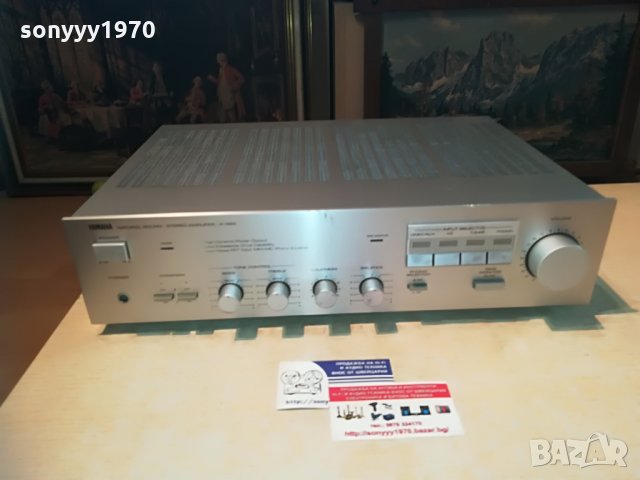 YAMAHA A-420 STEREO AMPLI-MADE IN JAPAN, снимка 6 - Ресийвъри, усилватели, смесителни пултове - 29274500